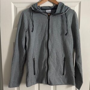 Columbia Gray Zip-Up Hoodie